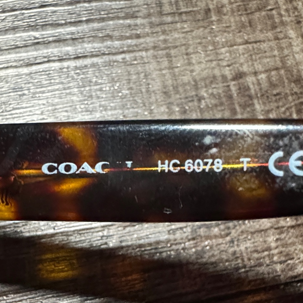 Coach Tortoise Shell Eyeglasses - Picture 8 of 10